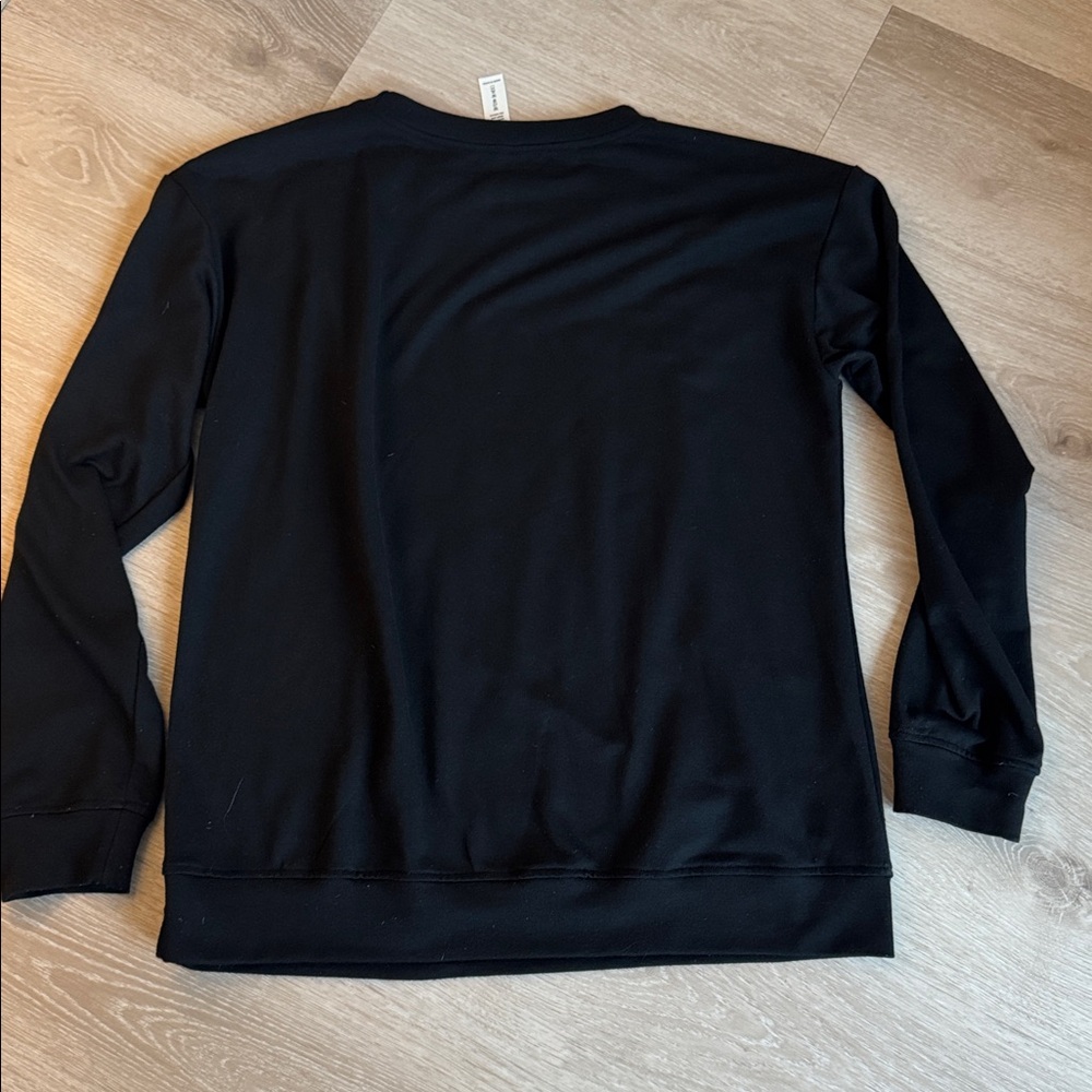 Distressed Skull Graphic Crewneck Sweatshirt - Picture 5 of 5